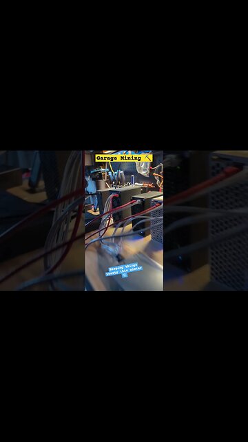 Garage #Mining with Goldshell