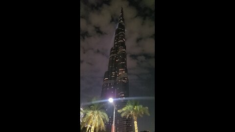 Fireworks at Burj khalifa