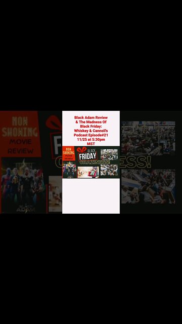 Black Adam Review and The Madness Of Black Friday #shorts #blackadam #blackfriday