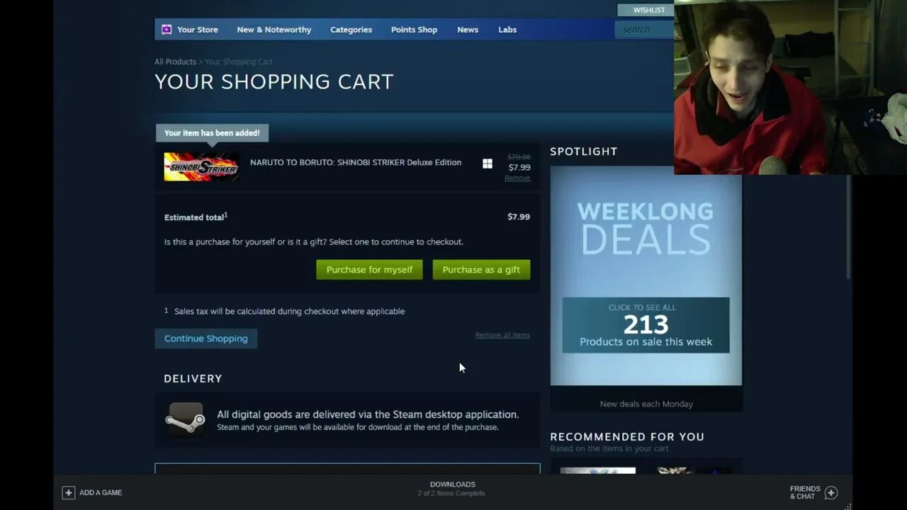 Tutorial For How To Buy The Naruto to Boruto Shinobi Striker Deluxe Edition On Steam