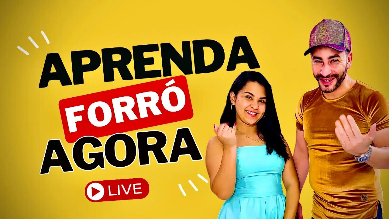 COMO DANÇAR FORRÓ - AULA DE FORRÓ AO VIVO / FORRÓ - @iaeforro #Forró