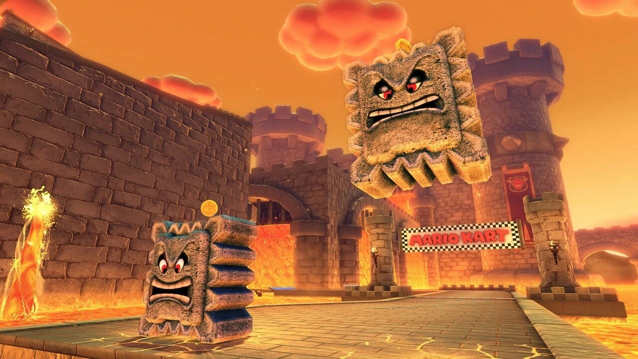 My favorite Mario kart track bowser Castle 3 🔥