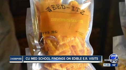 New study finds more people are going to ER after consuming edibles