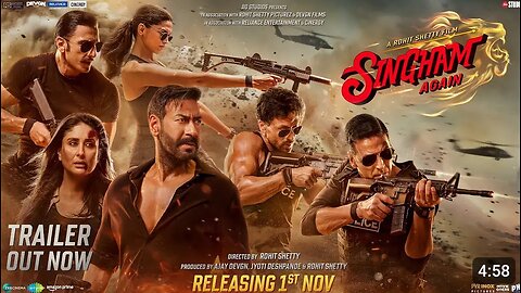 How to Singham Again | Official Trailer | A Rohit Shetty Cop Universe | In Cinemas 1st Nov