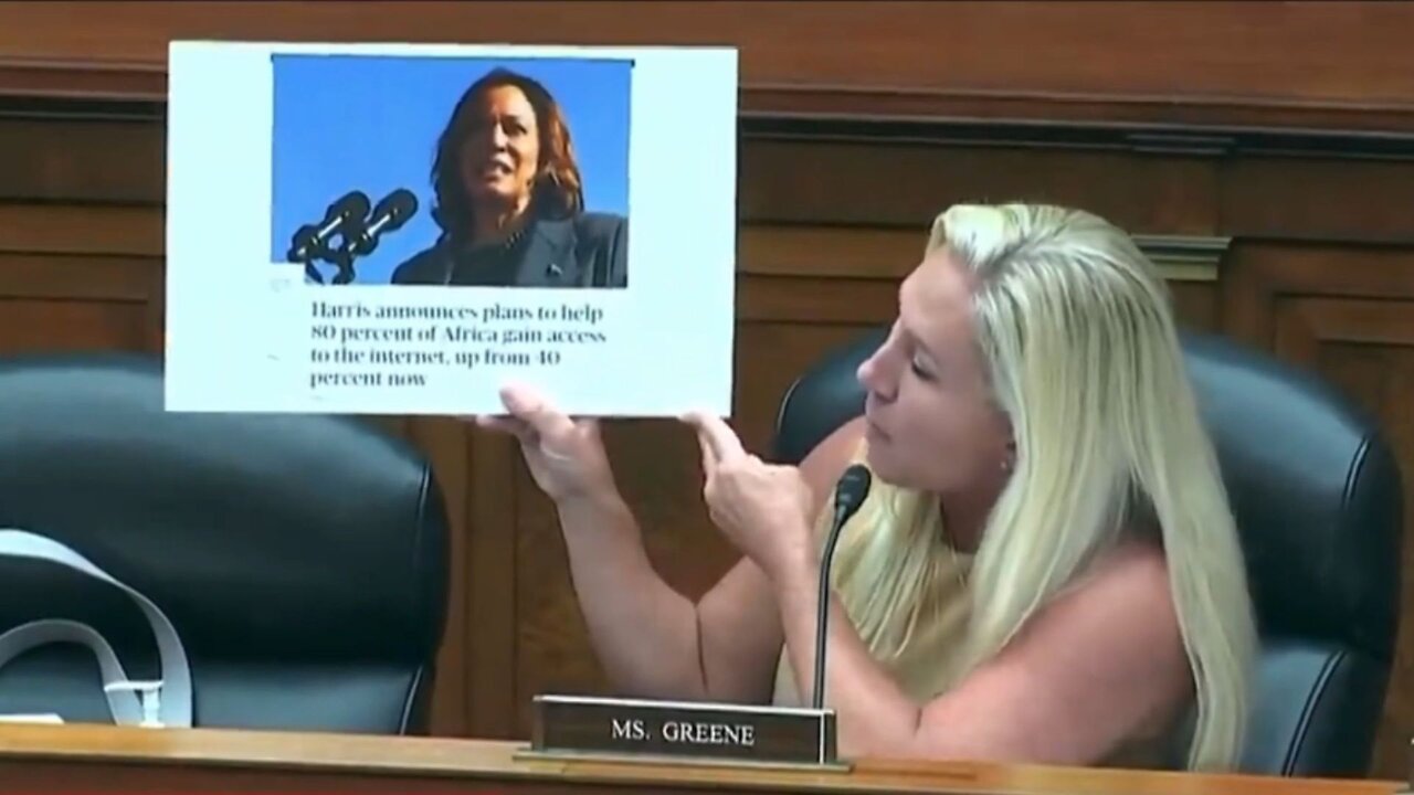 MTG Lays Waste To Kamala's Handling Of The 'Digital Divide' For Joe Biden | JD Rucker