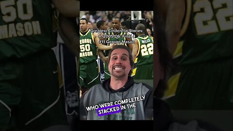 George Mason Greatest Cinderella Story? #shorts