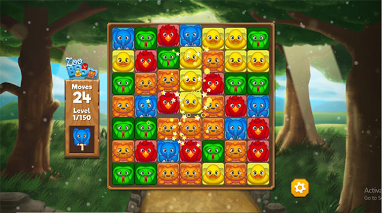 Zoo Boom is a great puzzle game in which you can build your zoo