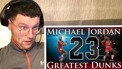 Rugby Player Reacts to MICHAEL JORDAN Greatest Career Dunks!