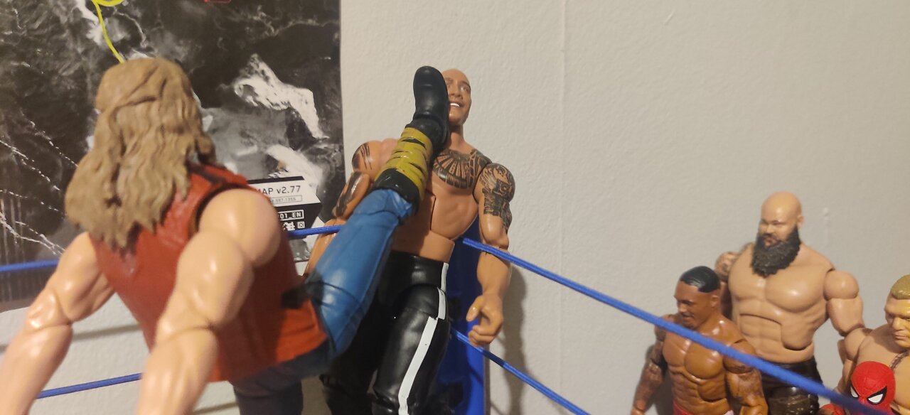 The Rock VS Thor | WWE Pic Fed