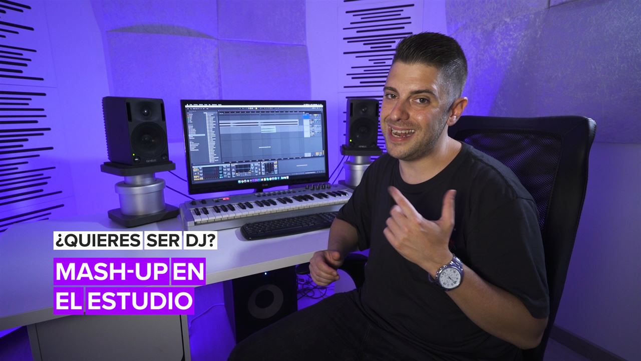 ¿Quieres ser dj? ¡Aprende a hacer un mash up en el estudio!