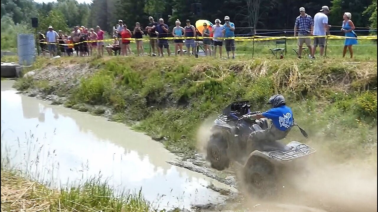 ATV Jumping in MUD