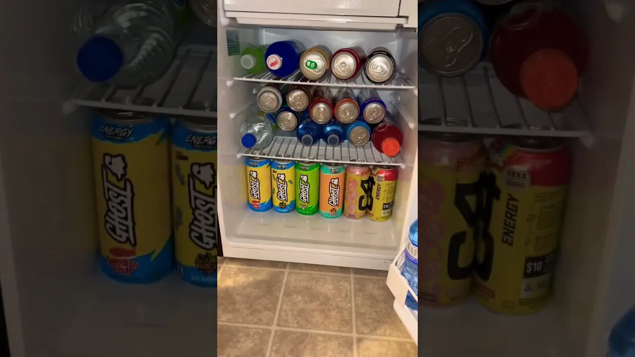 My Mini Fridge Got the BEST Drinks