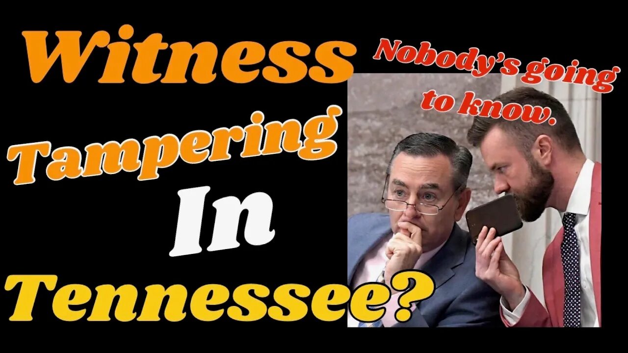 Tennessee Witness Tampering