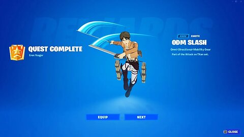 EREN YEAGER'S Free EMOTE in Fortnite!