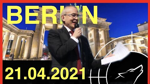 Highlight: Ansprache eines Bundestagsabgeordneten zur Änderung des IFSG in Berlin am 21.04.2021