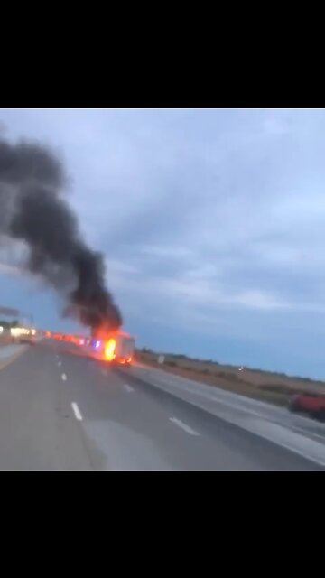 Highway 401 Fire