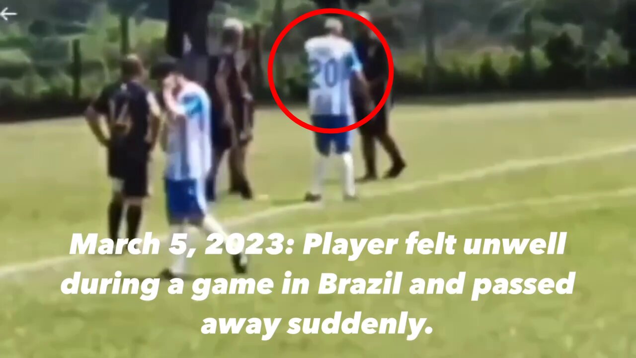 Player felt unwell during a game in Brazil and passed away suddenly.