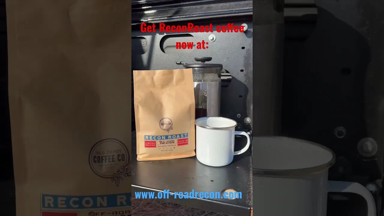 Recon Roast Coffee by: Off-Road Recon, GET YOURS TODAY! #shorts