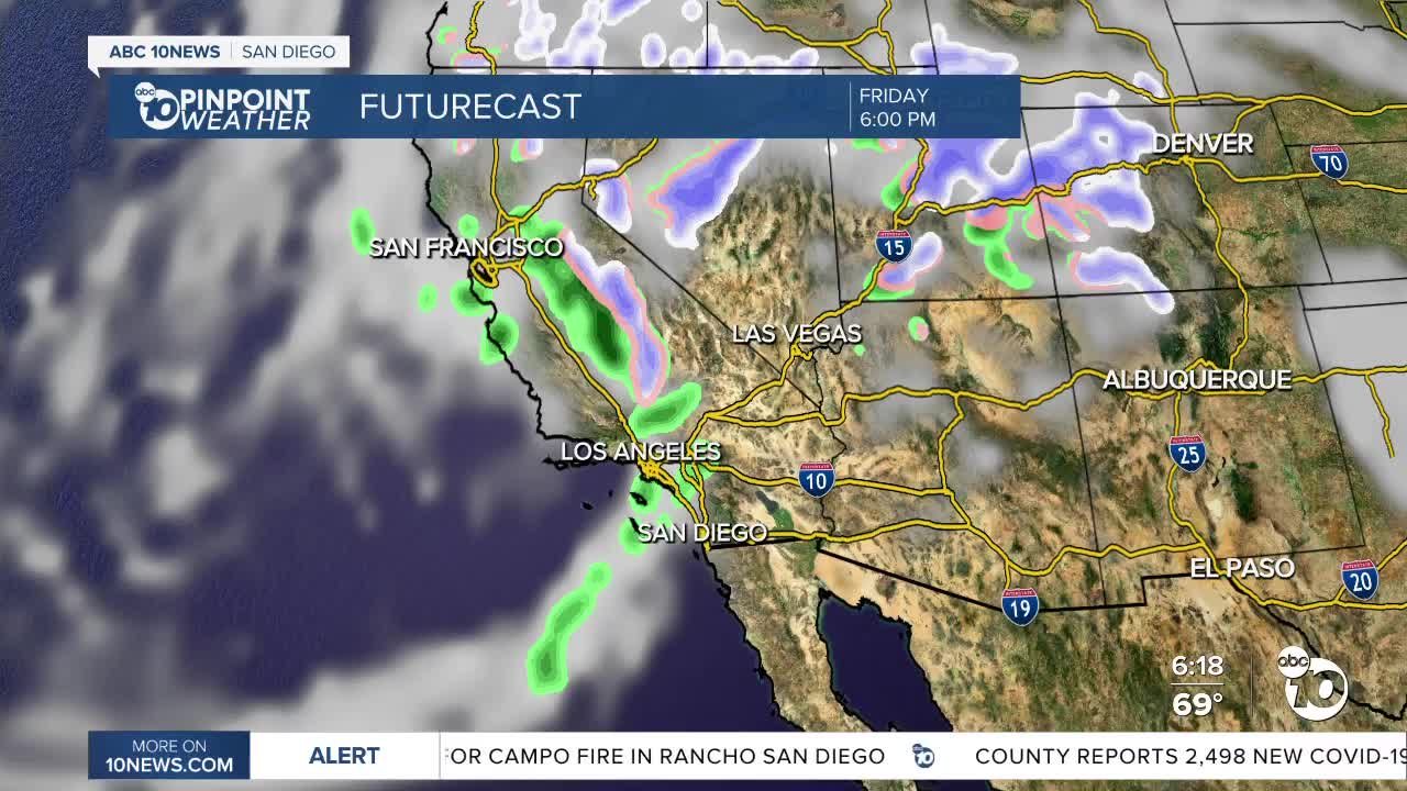 ABC 10News Pinpoint Weather with Meteorologist Leah Pezzetti