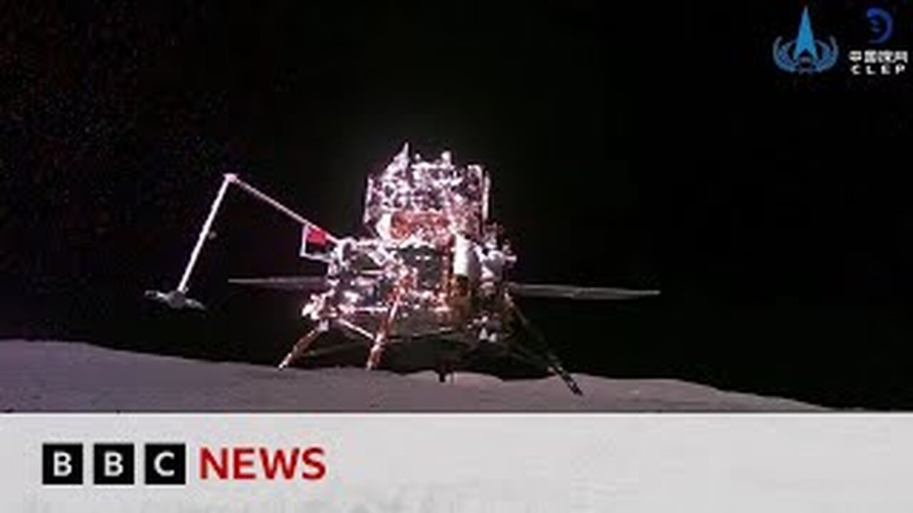 China spacecraft Chang'e-6 first to collectsamples from far side of the moon - BBC News