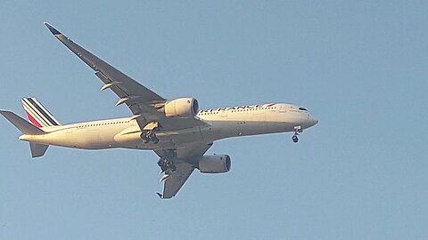 Airbus A350 F-HTYJ en provenance de Paris à Fortaleza 🇨🇵🇧🇷