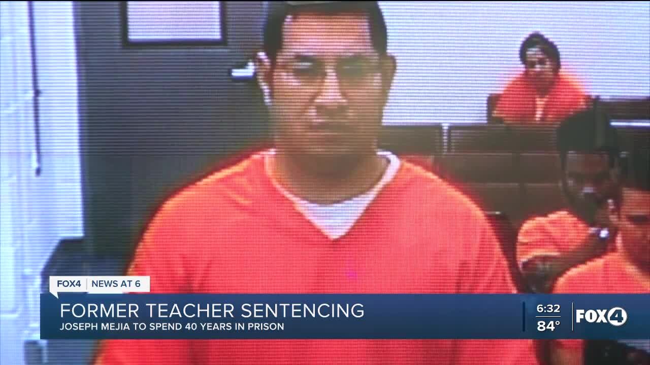 Former Collier County teacher charged with Lewd and Lascivious Battery sentenced to 40 years in prison