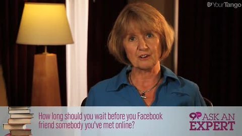 When Should I 'Friend' The Guy I Met Online?