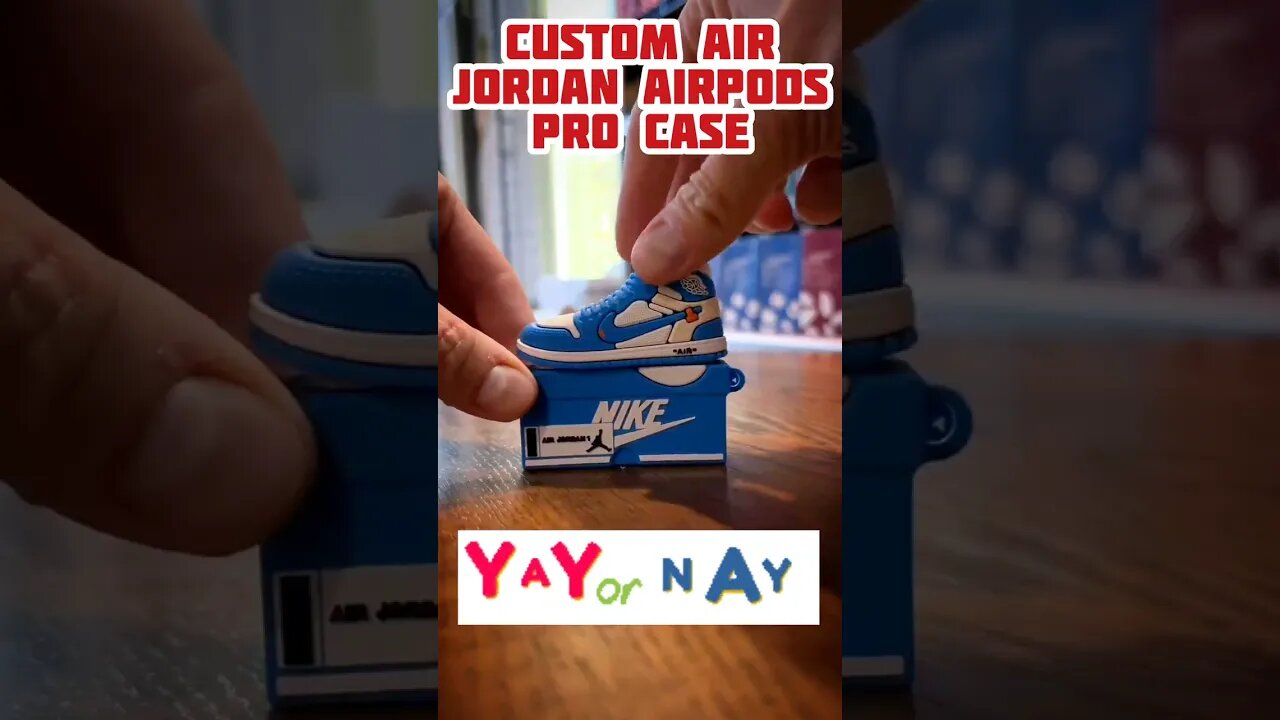 Air Jordan Themed Airpods Pro Case, Yay or Nay, what say you? #shortswithcamilla #shorts #airpods