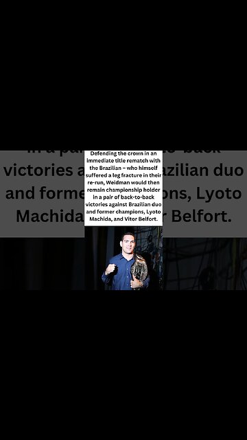Chris Weidman, a former champion, signs for UFC 292 in his first bout following a terrible leg break