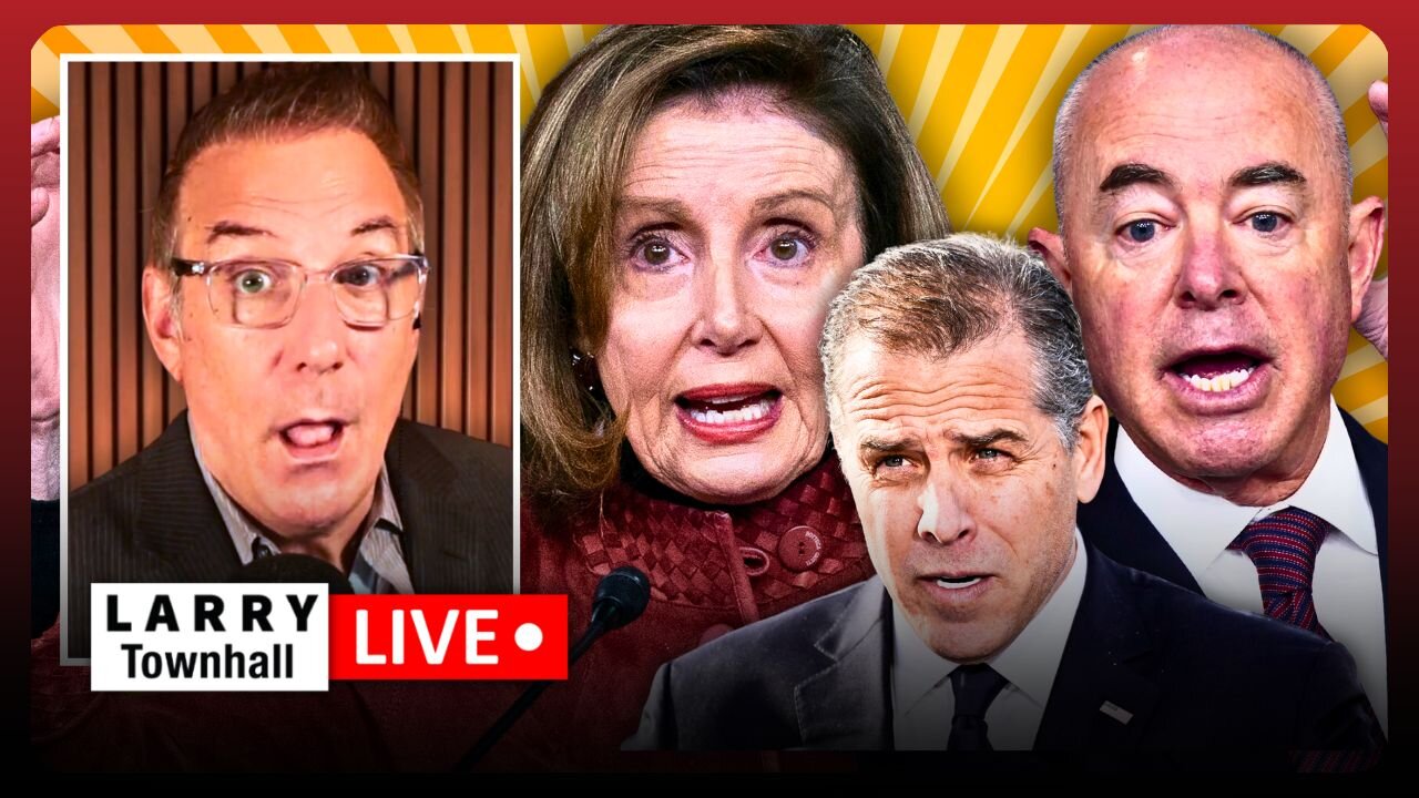 Hunter Biden GUILTY, Pelosi J6 Tapes LEAKED, Mayorkas A TRAITOR?! | Larry Live!