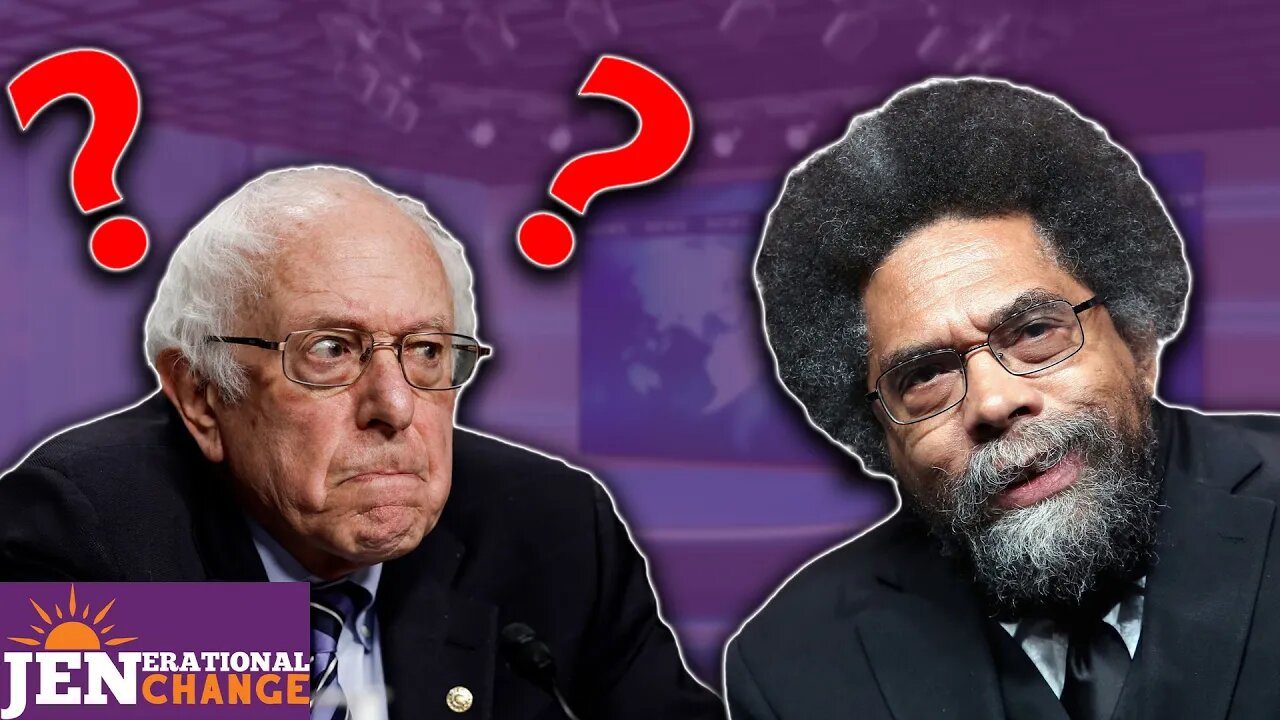 "Bernie Sanders" Changes Course, ENDORSES Cornel West