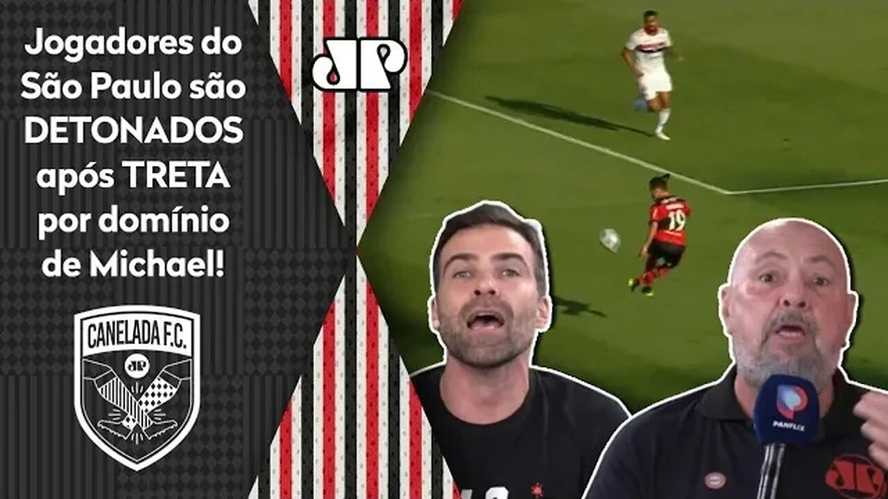 "Foi uma ATITUDE RIDÍCULA!" Jogadores do São Paulo são DETONADOS após TRETA por DOMÍNIO de Michael!