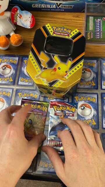 Pokémon Pikachu Tin Opening Pt.2!! #pokemon