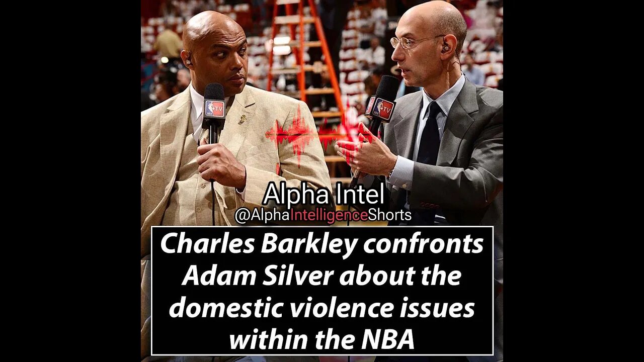 Legendary Charles Barkley Confronts Adam Silver on NBA Domestic Violence Issues