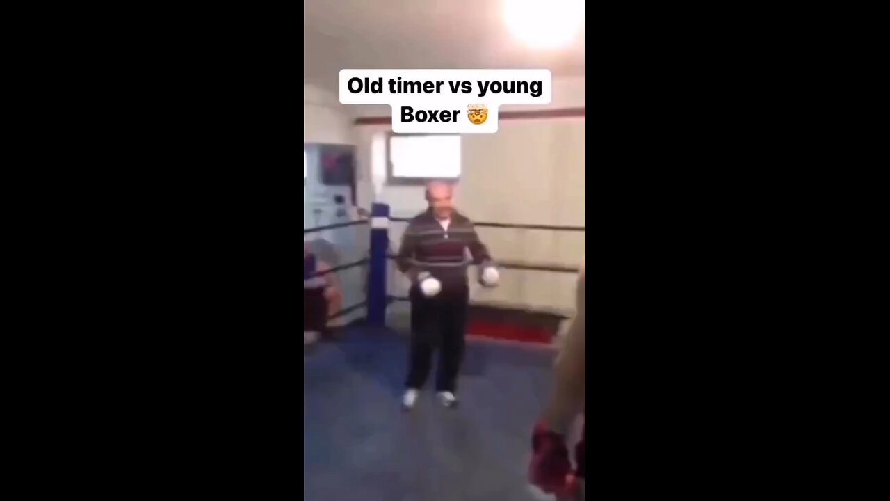 old timer v young boxer