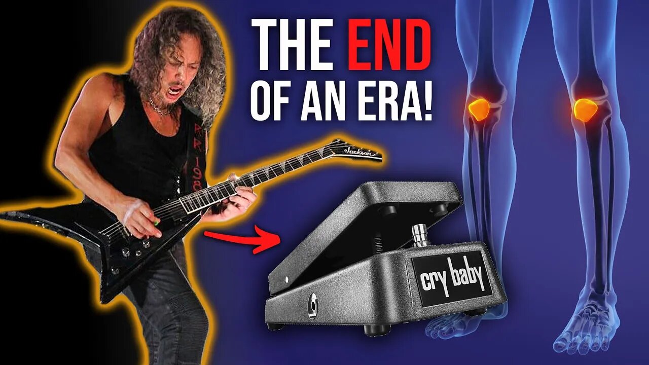 Kirk Hammett KNEE INJURY: He May NEVER WAH AGAIN!