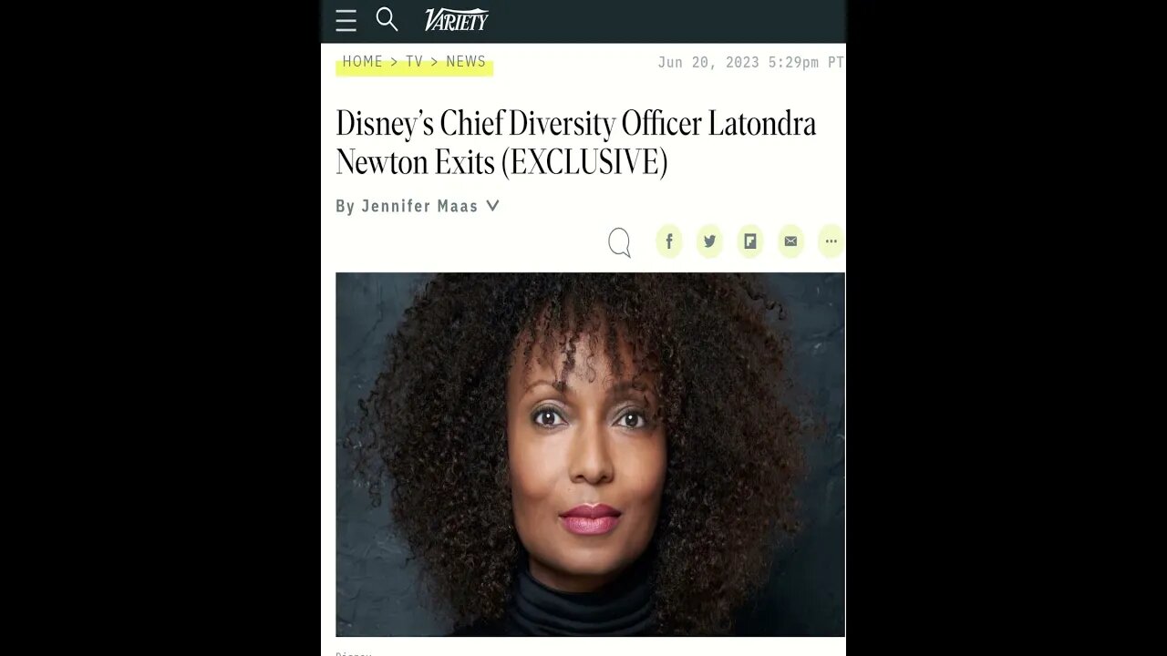 Diversity Officer BOOTED from Disney?!