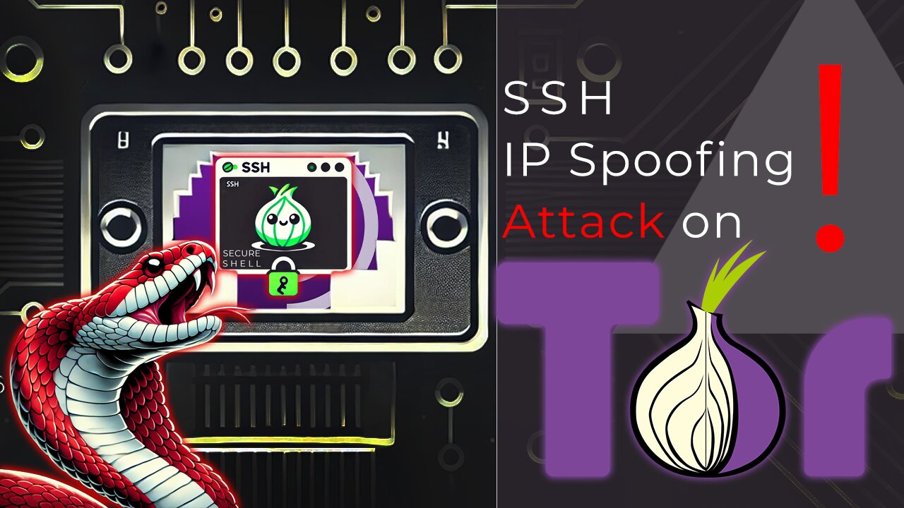 SSH IP Spoofing Attack on Tor