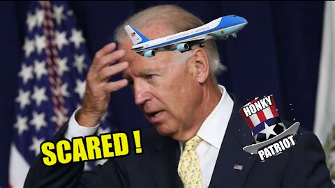 Joe Biden SCARED to Fly on Government Plane to D.C. Tonight !