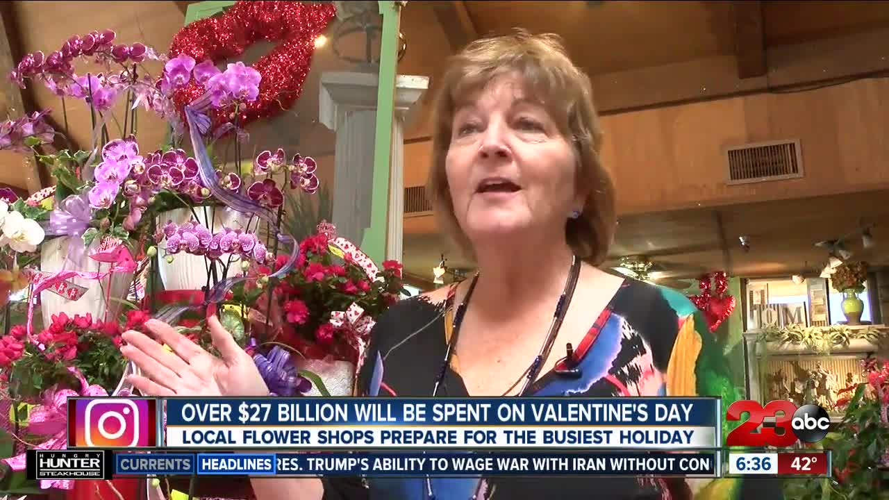 Over $27 billion will be spent on Valentine's Day flowers