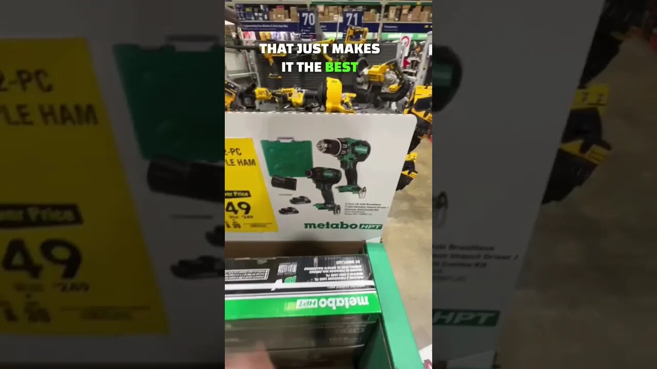 LOWE’S Metabo HPT 2-Tool Combo DEAL!