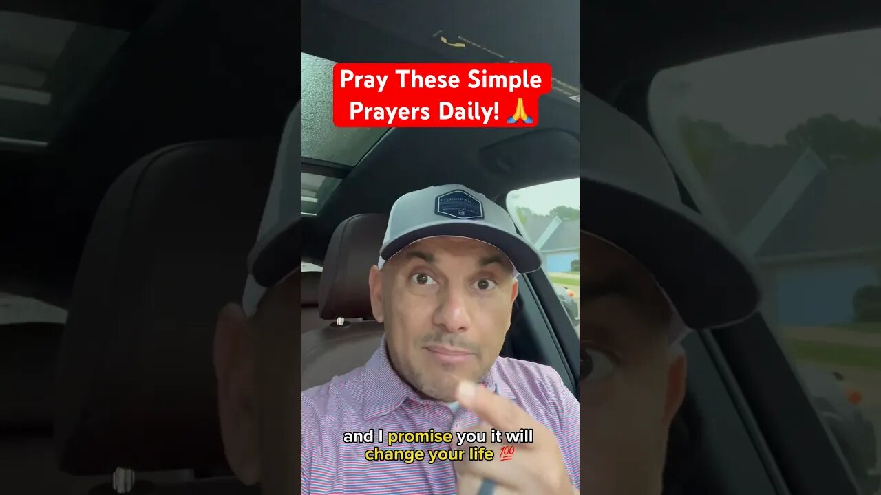 Change Your Life With This Daily Prayer! #christianshorts #christianmotivation #christianmessages