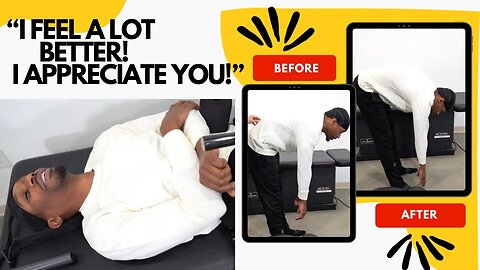 HIS BACK PAIN FEELS A LOT BETTER AFTER FULL BODY SPINAL DECOMPRESSION!| Best NYC Queens Chiropractor