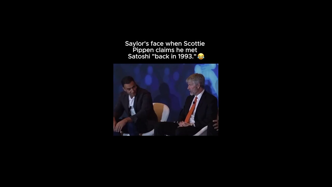 The internet's collective head-scratch moment: Pippen meets Satoshi?