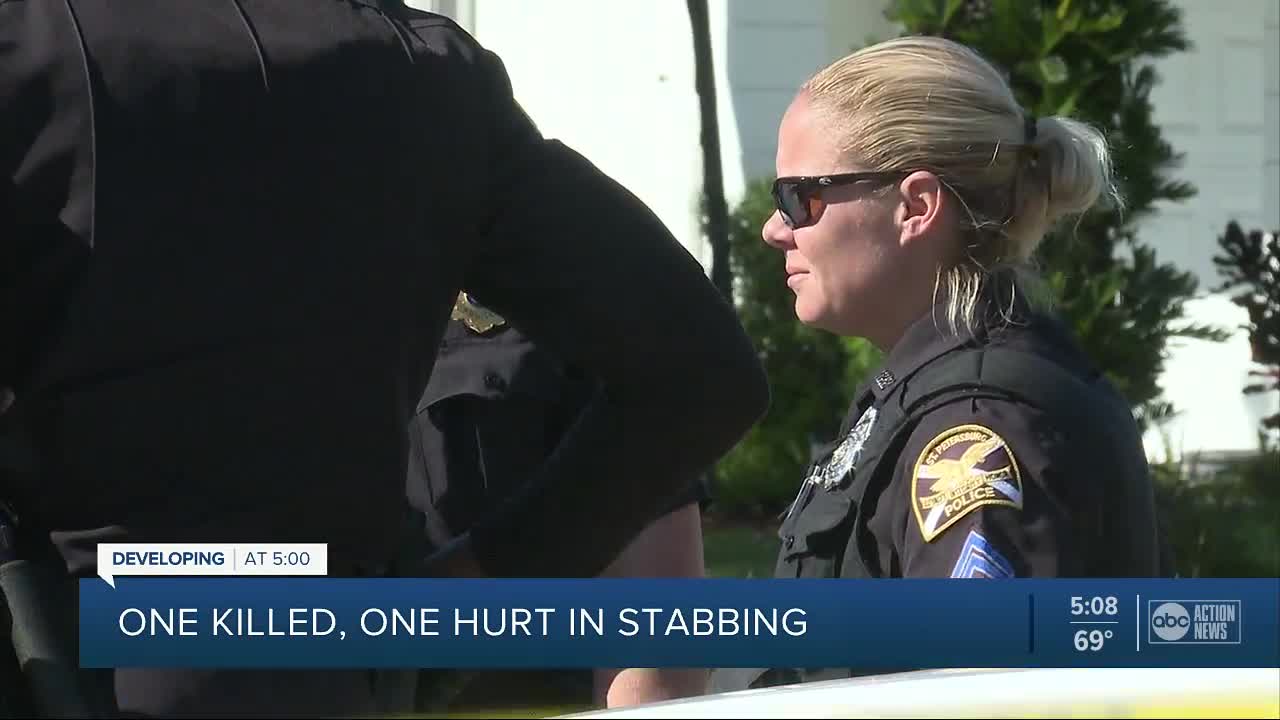 Woman killed, her mother injured after man stabs them in St. Pete