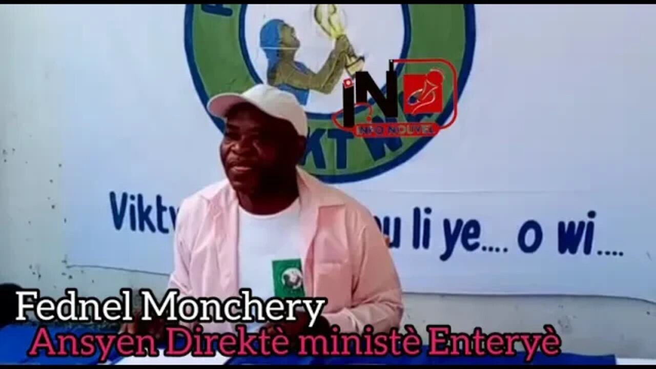 Bon, men li papa!! Fednel Monchery mete sekrè Pyè Esperance deyo