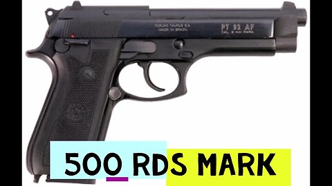 Taurus pt92af. 500 rds