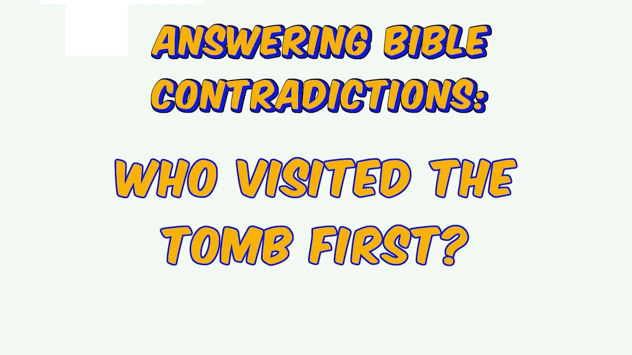 ABC: Who Visited the Tomb First?