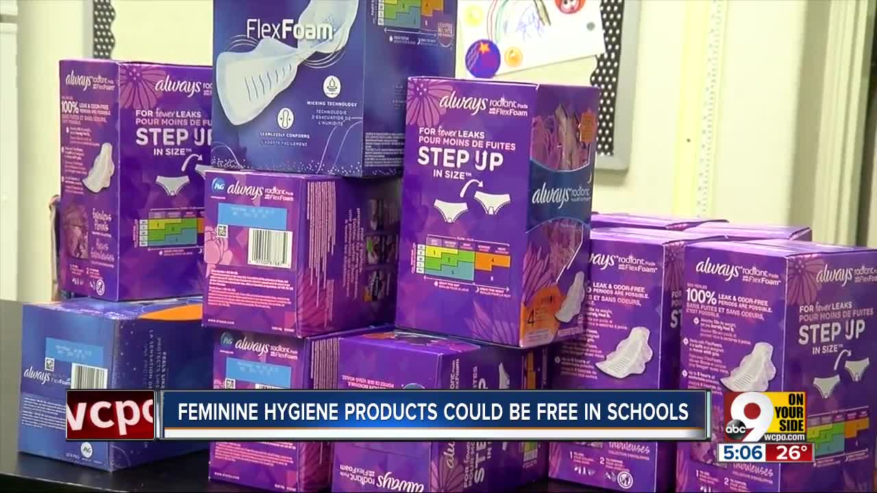 ‘Pad Lady’ delivers free menstrual products to Cincinnati schools