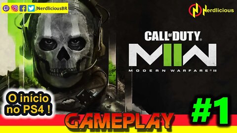 🎮 GAMEPLAY! Jogamos a CALL OF DUTY: MODERN WARFARE 2 no PS4 e tá bem legal! Confira a Gameplay!